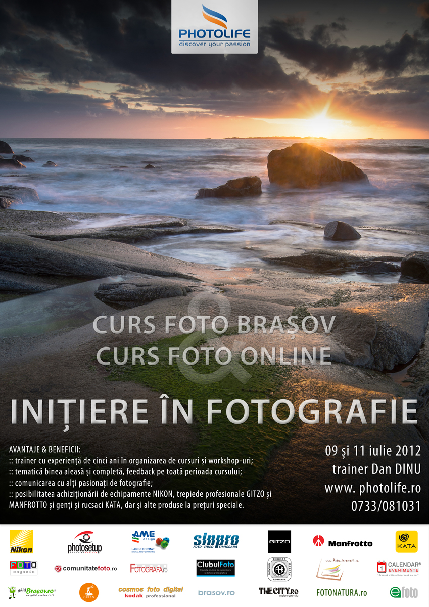 Cursuri foto la Brasov si on-line Cursuri foto la Brasov si on-line