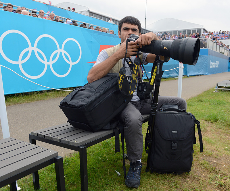 Fotograful Raed Krishan (GSP) la Jocurile Olimpice de la Londra