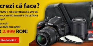 Promotie Nikon D3200
