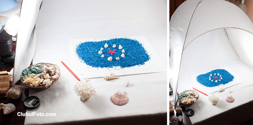Making Of: Fotografii de produs in cortul Matin