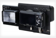 Adaptorul RhinoCam permite montarea unui body Sony NEX la obiectivele pentru sistemul medium format