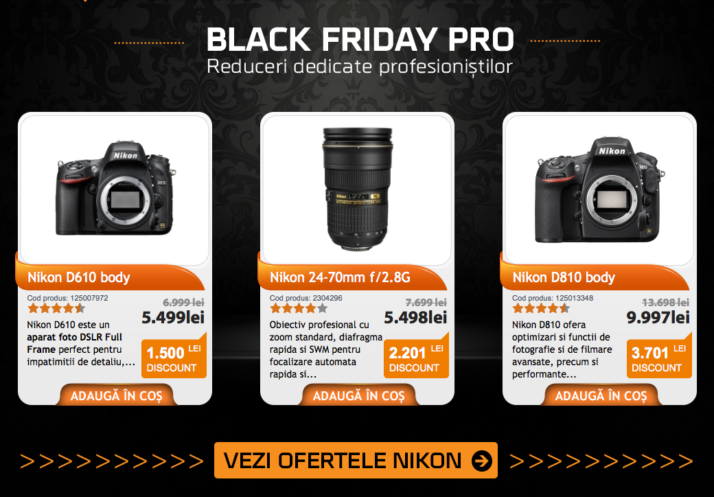 Black Friday Pro - iata cele mai bune oferte!